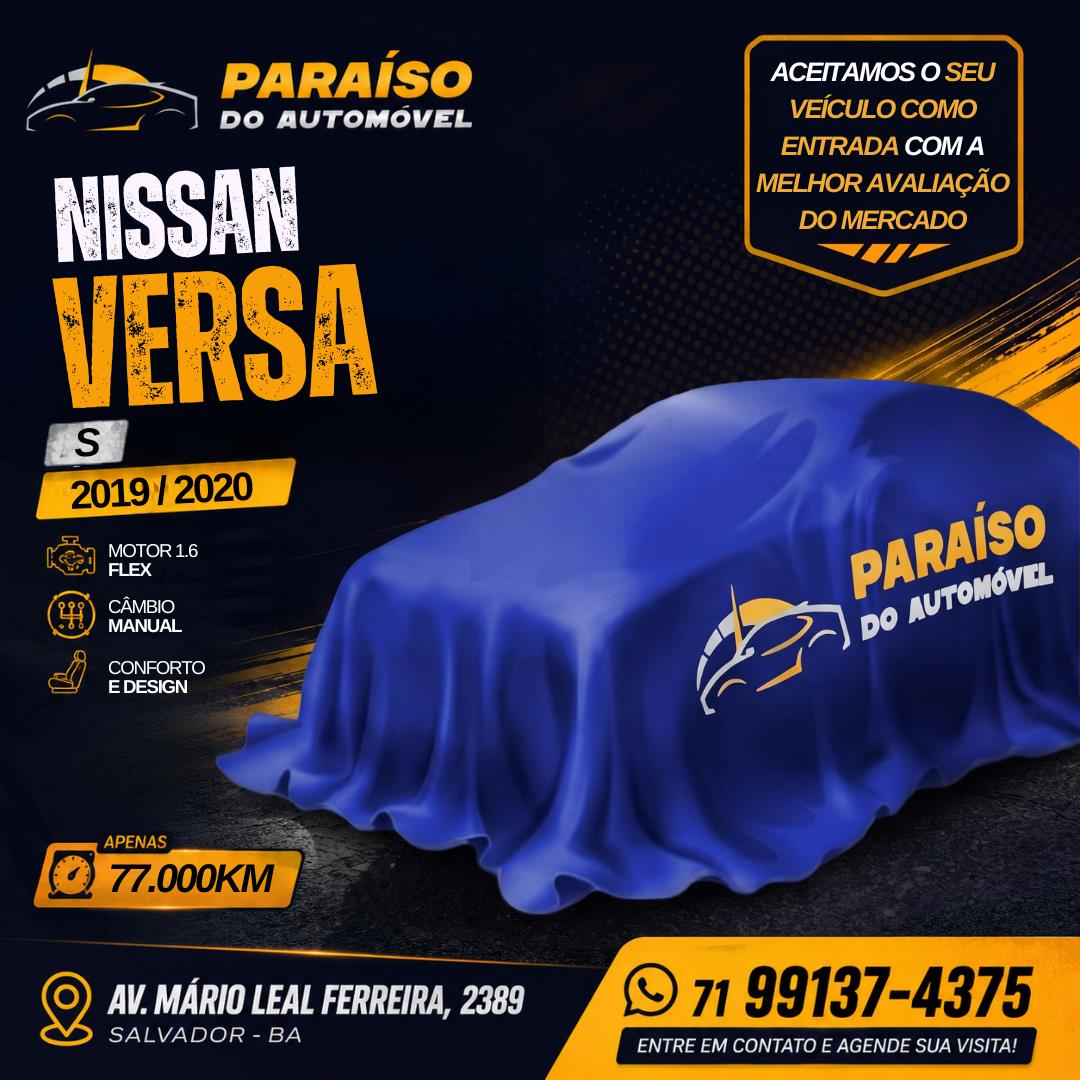 Nissan Versa VERSA SV 1.6 16V FLEXSTART 4P AUT. 2020