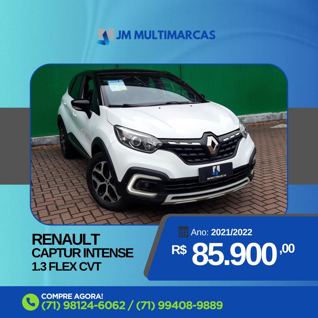 Renault Captur 1.3 TCE FLEX INTENSE X-TRONIC 2022